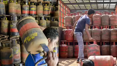 Mumbai is facing a severe lpg cooking gas shortage with refill waiting times stretching to eight days