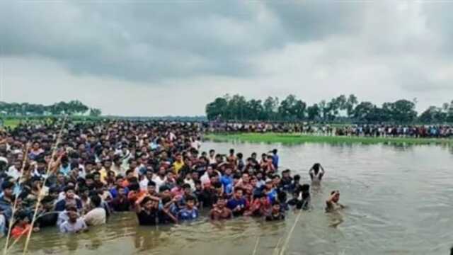 ଆମକୁ ଭାରତକୁ ଆସିବାକୁ ଦିଅ: ଜୟ ଶ୍ରୀରାମ ନାରାରେ କମ୍ପୁଛି ଭାରତ-ବାଂଲାଦେଶ ସୀମା