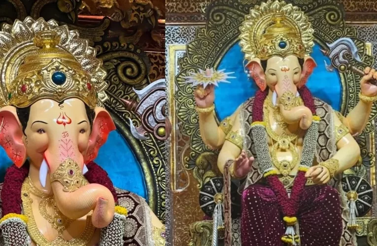 ଲାଲବାଗ ରାଜାଙ୍କୁ ୧୬ କୋଟି ଟଙ୍କାର ସୁନା ମୁକୁଟ ଦାନ କଲା ରିଲାଏନ୍ସ ଫାଉଣ୍ଡେସନ