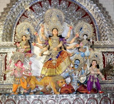 ମଣ୍ଡପରେ ଆଜି ମହାସପ୍ତମୀ ପୂଜା; ସୁନା, ରୁପା ମେଢ଼ରେ ଶୋଭା ପାଉଛନ୍ତି ମା’