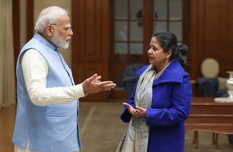 ମୋଦୀଙ୍କୁ ଧନ୍ୟବାଦ ଦେଲେ ପ୍ରଣବ ମୁଖାର୍ଜୀଙ୍କ ଝିଅ ଶର୍ମିଷ୍ଠା