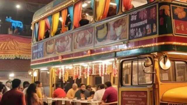 କୁମ୍ଭମେଳାରେ ଡବଲ ଡେକର ବସ୍‌ରେ ରେସ୍ତୋରାଁ; ୪୫ ପ୍ରକାରର ମିଳୁଛି ଭୋଜନ