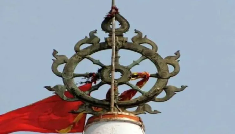 ଶ୍ରୀମନ୍ଦିର ନୀଳଚକ୍ରରେ ଲାଗିଲା ନୂଆ ଅକ୍ଷୟ ଦଣ୍ଡ