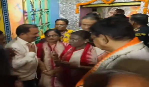 ନୀଳମାଧବଙ୍କୁ ଦର୍ଶନ କଲେ ରାଷ୍ଟ୍ରପତି ଦ୍ରୌପଦୀ ମର୍ମୁ