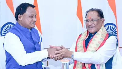 ମହାନଦୀ ଜଳ ବିବାଦ ହେବ ସମାଧାନ, ଛତିଶଗଡ଼ ମୁଖ୍ୟମନ୍ତ୍ରୀଙ୍କୁ ମୋହନ ମାଝୀଙ୍କ ସାକ୍ଷାତ