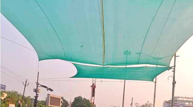 ଭୁବନେଶ୍ଵରର ପ୍ରମୁଖ ଛକରେ ଲାଗିଲା ଅସ୍ଥାୟୀ ସେଡ୍