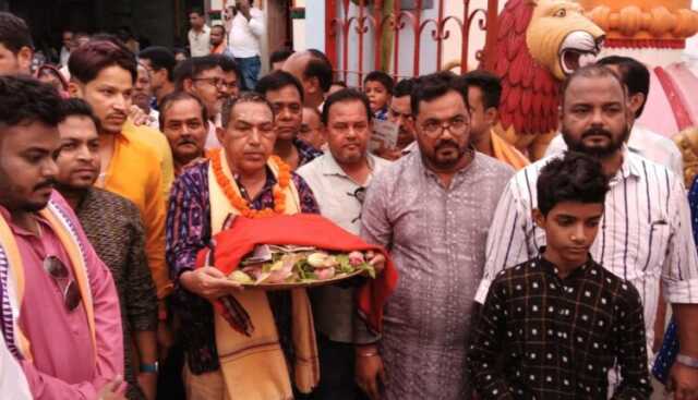 ଶୀତଳଷଷ୍ଠୀର ଆଦ୍ୟ ପର୍ବ ଥାଳ ଉଠା ଅନୁଷ୍ଠିତ