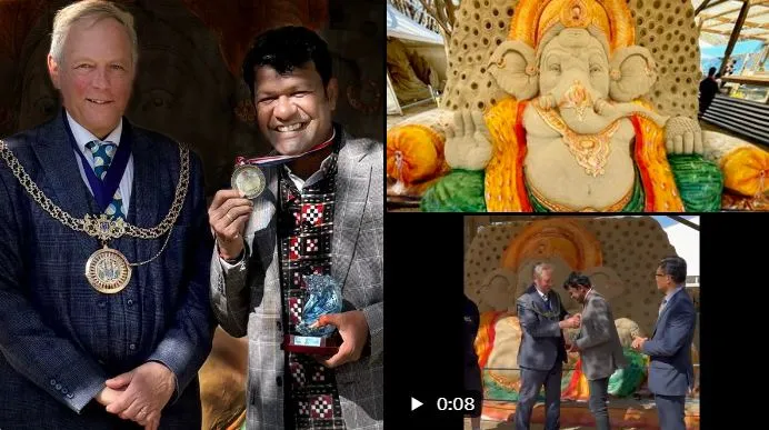 ବ୍ରିଟେନରେ ସମ୍ମାନିତ ହେଲେ ସୁଦର୍ଶନ ପଟ୍ଟନାୟକ