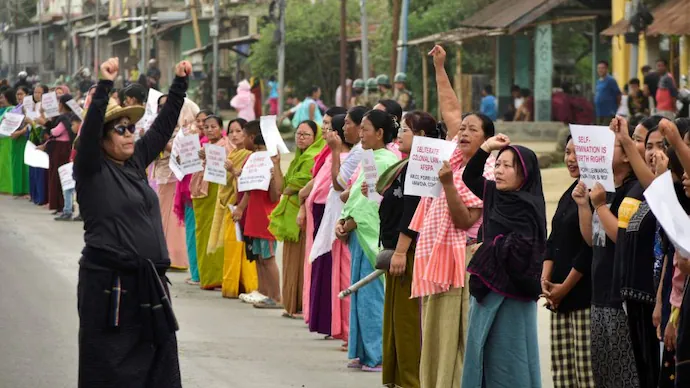 Manipur Continues To Boil Over Bus Name Row