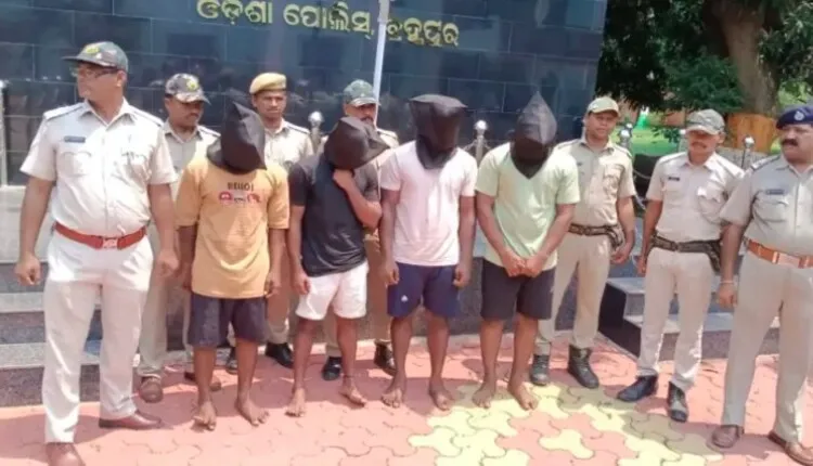 ଦୁଇ ନାବାଳିକାଙ୍କୁ ଗଣଦୁଷ୍କର୍ମ ଘଟଣା, ୪ ଗିରଫ