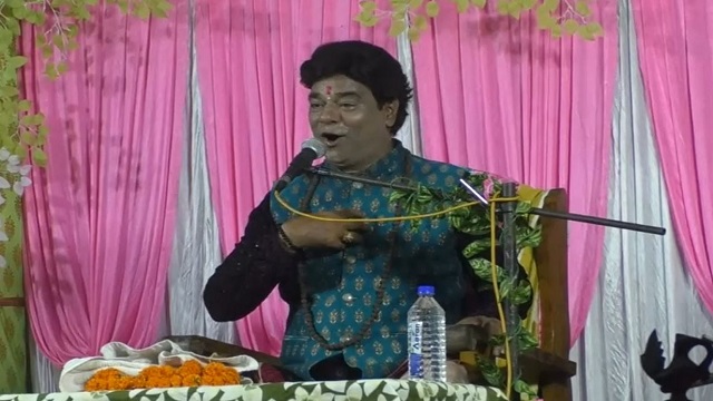 ଗଣେଶ ପୂଜାରେ ଆଧ୍ୟାତ୍ମିକ ପ୍ରବଚନ, ହରି କଥାରେ ଭାବବିହ୍ବଳ ଗାଁ ଲୋକେ