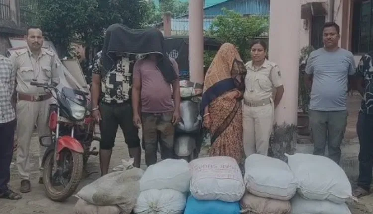 ୫୧୦ ଲିଟର ବେଆଇନ ଦେଶୀ ମଦ ଜବତ, ଜଣେ ମହିଳାଙ୍କ ସମେତ ୩ ଗିରଫ