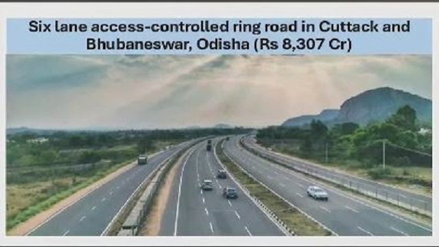ଭୁବନେଶ୍ବର-କଟକ ରିଙ୍ଗ ରୋଡକୁ କେନ୍ଦ୍ର କ୍ୟାବିନେଟର ମଞ୍ଜୁରୀ, ନିର୍ମାଣ ହେବ ୬ଲେନ ବିଶିଷ୍ଟ ୧୧୧ କିମି ବାଇପାସ