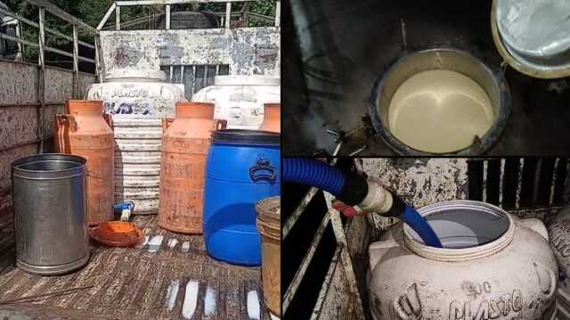 କ୍ଷୀର ଅପମିଶ୍ରଣ ବେଳେ ବେପାରୀଙ୍କୁ କାବୁ କଲା ପୋଲିସ