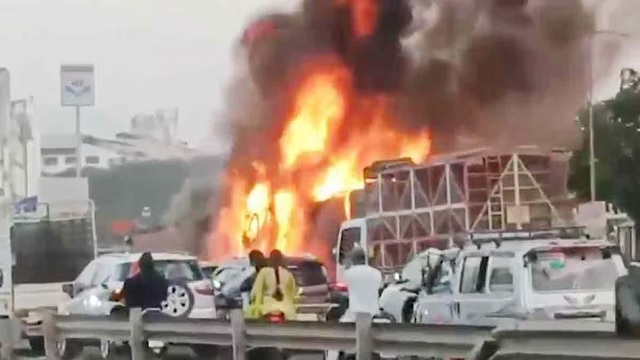 ପୁଣେରେ ଭୟଙ୍କର ସଡ଼କ ଦୁର୍ଘଟଣା, ୮ ମୃତ