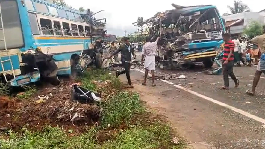 Six killed and 32 injure