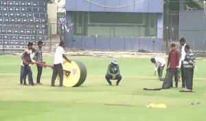 ବାରବାଟିରେ ପିଚ୍ ଅନୁଧ୍ୟାନ କଲେ BCCI ର ଚିଫ ପିଚ୍ କ୍ୟୁରେଟର୍