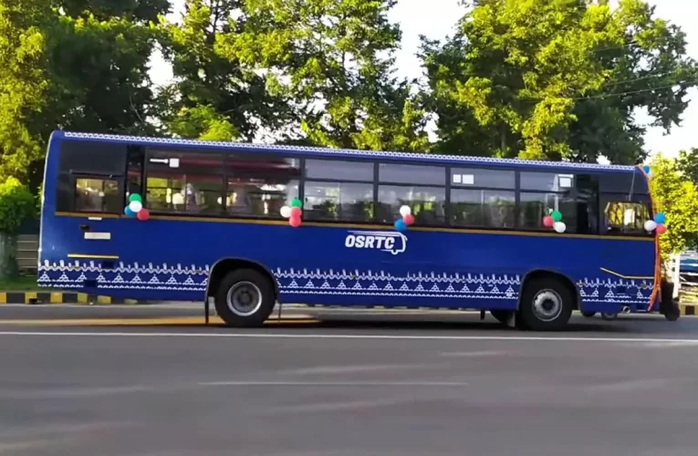 ଜଳିଗଲା ଓଏସଆରଟିସି ବସ