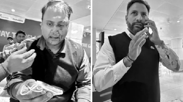 ଦିଲ୍ଲୀ ଏୟାରପୋର୍ଟରେ ଯାତ୍ରୀଙ୍କୁ ପିଟିଲେ ପାଇଲଟ