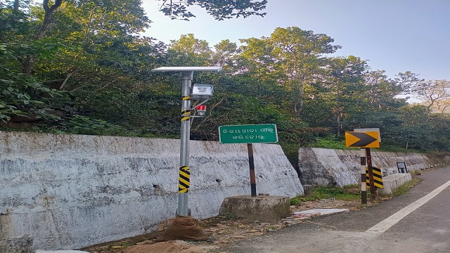 ଦୁର୍ଘଟଣା ହ୍ରାସ କରିବାକୁ କଳିଙ୍ଗା ଘାଟିରେ ପରୀକ୍ଷାମୂଳକ ଭାବେ ଲାଗିଲା ସତର୍କ ଘଣ୍ଟି