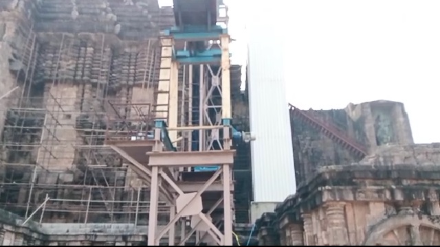 ସୂର୍ଯ୍ୟମନ୍ଦିର ଗର୍ଭଗୃହରୁ ବାହାରିବ ବାଲି, କାନ୍ଥରେ ଖୋଳା ହେବ ୧୬ ସେଣ୍ଟିମିଟରର ଗର୍ତ୍ତ