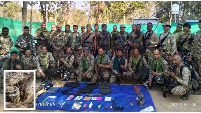 କରିପୁ ଜଙ୍ଗଲରେ ସର୍ଚ୍ଚ ଅପରେସନ, ଟିଫିନ ବୋମା ଓ ବିସ୍ଫୋରକ ଜବତ