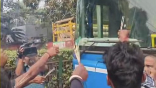 ରୁପାଲୀ ଛକ ଆମ-ବସ୍ ଦୁର୍ଘଟଣା ପ୍ରତିବାଦରେ ସ୍ମାର୍ଟସିଟି ଅଟୋ ଆସୋସିଏସନର ବିକ୍ଷୋଭ