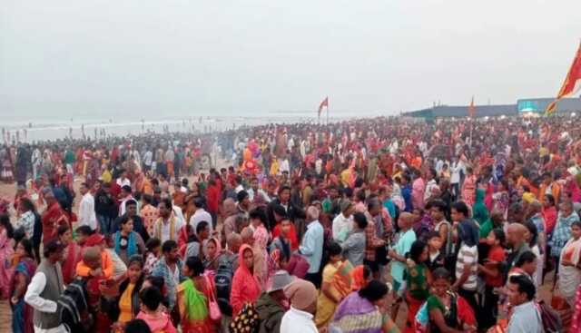 ମାଘ ସପ୍ତମୀ: ଚନ୍ଦ୍ରଭାଗା ତୀର୍ଥ ପୁଷ୍କରିଣୀରେ ବୁଡ ପକାଇଲେ ଲକ୍ଷ ଲକ୍ଷ ଶ୍ରଦ୍ଧାଳୁ