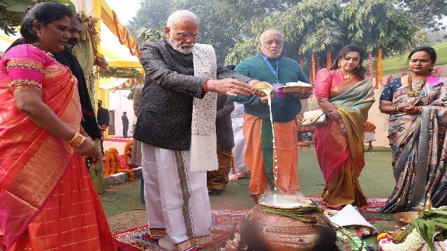 ପୋଙ୍ଗଲ ପାଳିଲେ ପ୍ରଧାନମନ୍ତ୍ରୀ ନରେନ୍ଦ୍ର ମୋଦୀ