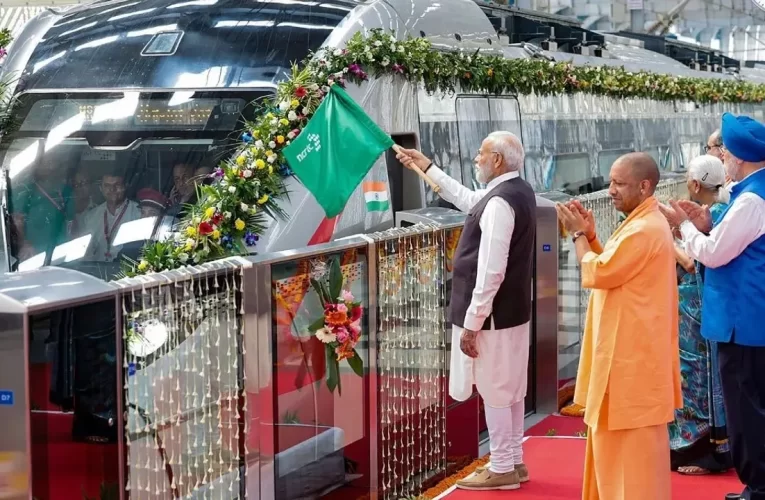 ନମୋ ଭାରତ ଓ ମିରଟ ମେଟ୍ରୋର ଶୁଭାରମ୍ଭ କଲେ ମୋଦୀ