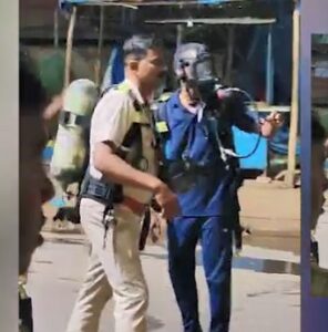 କୋଲ୍ଡ ଷ୍ଟୋରେଜ୍ ପାଇପ୍ ଫାଟି ଆମୋନିଆ ଗ୍ୟାସ ଲିକ୍, ଲୋକେ ଆତଙ୍କିତ