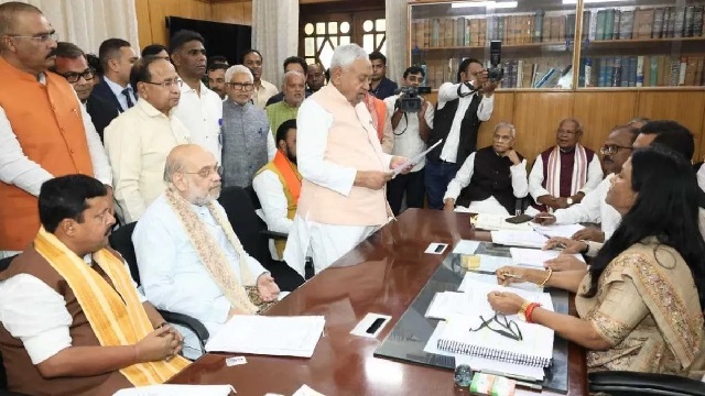 ରାଜ୍ୟସଭା ନିର୍ବାଚନ ପାଇଁ ନାମାଙ୍କନ ଭରିଲେ ନୀତୀଶ କୁମାର