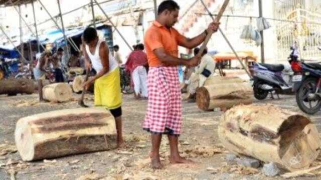 ତିନି ରଥର ଅଖ ନିର୍ମାଣ ଓ ବିନ୍ଧ ଅନୁକୂଳ କାର୍ଯ୍ୟ ଆରମ୍ଭ