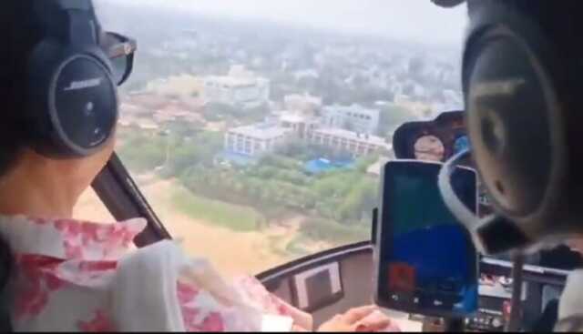 ଶ୍ରୀମନ୍ଦିର ଜୋନ ଉପରେ ହେଲିକପ୍ଟର ଉଡାଇଲେ ବିଜେପି ସାଂସଦ, ତଦନ୍ତ ଦାବି