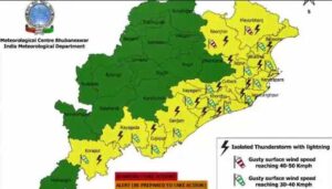 ୧୫ ଯାଏଁ ରାଜ୍ୟରେ ଜାରି ରହିବ କାଳବୈଶାଖୀ ପ୍ରଭାବ