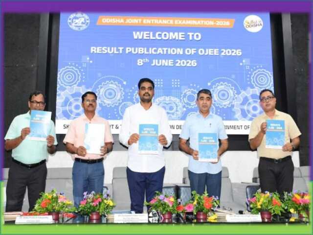 ପ୍ରକାଶ ପାଇଲା ଓଜେଇଇ ୨୦୨୬ ପରୀକ୍ଷା ଫଳ, ଚଳିତ ମାସ ତୃତୀୟ ସପ୍ତାହରୁ କାଉନସେଲିଂ