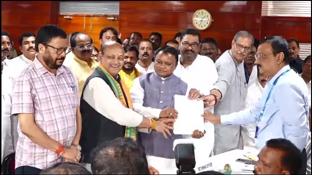 ରାଜ୍ୟସଭା ପାଇଁ ବିଜେପି ପ୍ରାର୍ଥୀ ଭାବେ ନାମାଙ୍କନ ଭରିଲେ ଦେବାଶିଷ ସାମନ୍ତରାୟ