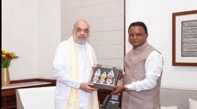 କେନ୍ଦ୍ର ଗୃହମନ୍ତ୍ରୀ ଅମିତ ଶାହଙ୍କୁ ଭେଟିଲେ ମୁଖ୍ୟମନ୍ତ୍ରୀ