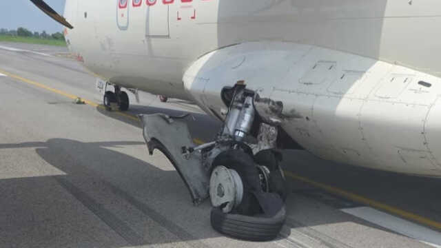 Alliance air flight suffers tyre burst while landing at bilaspur airport 280557854 16x9 0