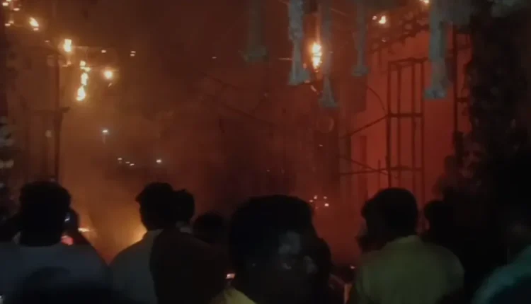 ଗଣେଶ ପୂଜା ପେଣ୍ଡାଲରେ ଭୟାବହ ଅଗ୍ନିକାଣ୍ଡ