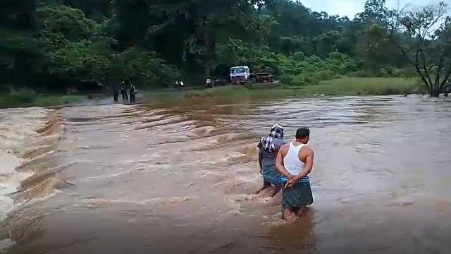 Flood water