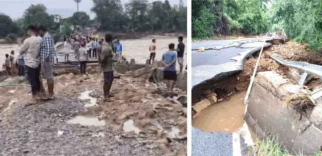 ଅର୍ଣ୍ଣବ ପରେ ଗଞ୍ଜାମରେ ବନ୍ୟା ସ୍ଥିତି ଉତ୍କଟ: ୧୩ ସ୍ଥାନରେ ଭୂସ୍ଖଳନ, ଯାତାୟାତ ପ୍ରଭାବିତ