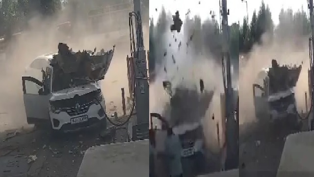 Cng car blast